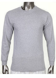 Pro Club HEAVYWEIGHT LONG SLEEVE T Shirt Gray