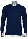 Pro Club Comfort Long Sleeve T Shirt Navy Blue