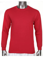 Pro Club Comfort Long Sleeve T Shirt Red