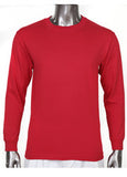 Pro Club HEAVYWEIGHT LONG SLEEVE T Shirt Red
