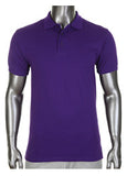 Pro Club Pique Polo Collar Purple Shirt 