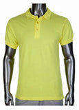 Pro Club Pique Polo Collar Yellow Shirt 